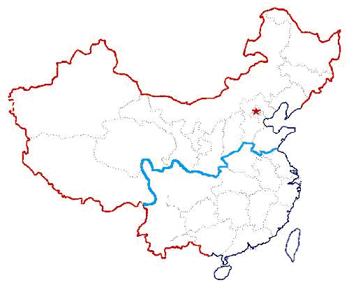 清朝省份划分地图_百维网